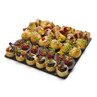 Vieno kąsnio užkandžių rinkinys nr. 1 / 34 vnt.