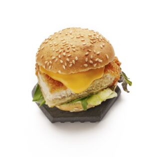 Mini burgeris su vištiena / 1 vnt.