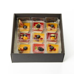 Panna cotta desertų rinkinys  / 9 vnt.